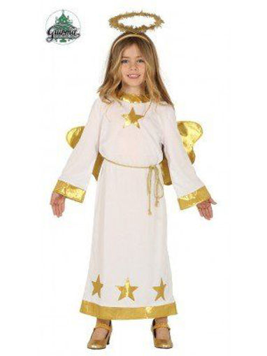 Picture of GIRL/BOY ANGEL WITH GOLD WINGS AGE 7-9
